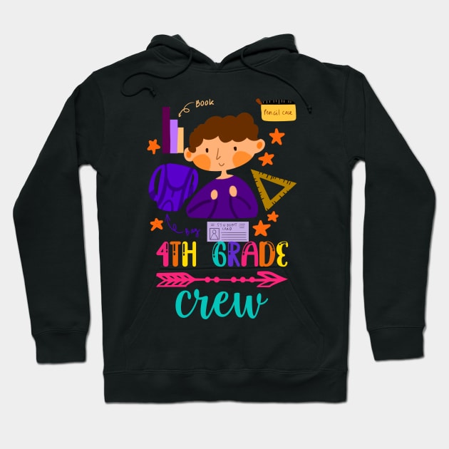 4TH Grade Crew Hoodie by NICHE&NICHE